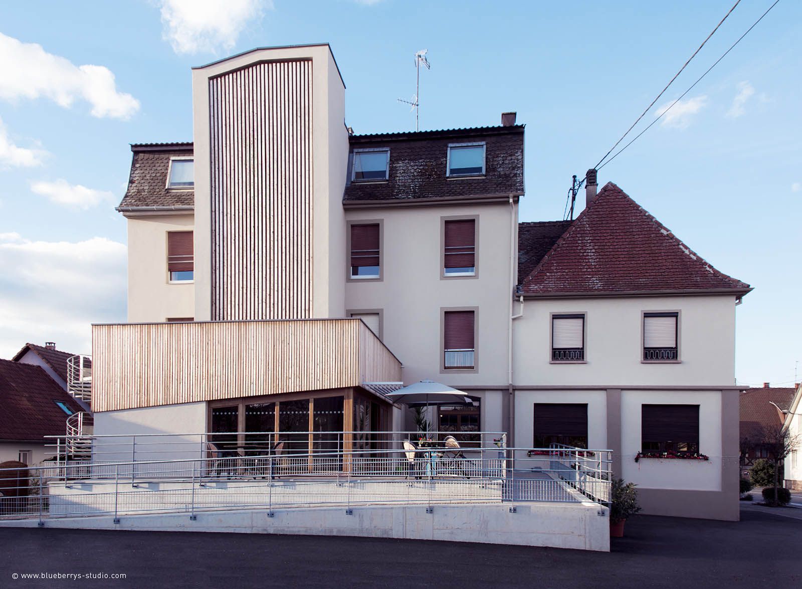 Hôtel-restaurant Aux Bords du Rhin à Rhinau, frontière allemande, proche europapark et rulantica